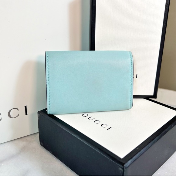 Gucci Interlocking GG Mint Leather Keyholder - Picture 4 of 10